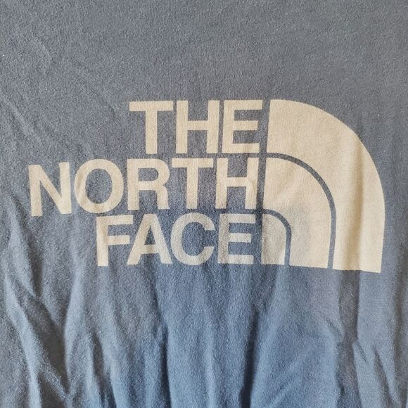 The North Face Long Sleeve Tee Shirt Mens XL Blue Climbing Outdoor Adult | EUC - Picture 3 of 4